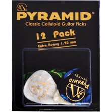 Pyramid Gitar Aksesuar Pena 12 Adet Pyramid 1.20 mm Extra Heavy 557CP