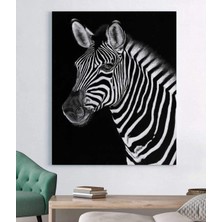 MonoStella Zebra Dekoratif Kanvas Tablo