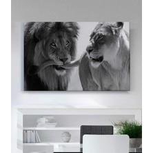 MonoStella Aslan Leopar Kanvas Tablo
