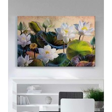 MonoStella Çiçekli Modern Kanvas Tablo
