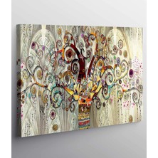MonoStella Gustav Klimt Hayat Ağacı Kanvas Tablo