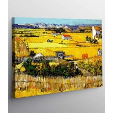 MonoStella Vincent Van Gogh -The Reapingı Premium Kanvas Tablo
