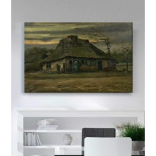 MonoStella Vincent Van Gogh - Yazlık De Kulübe Kanvas Tablo