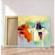 MonoStella Yağlı Boya Görünümlü Kanvas Tablo