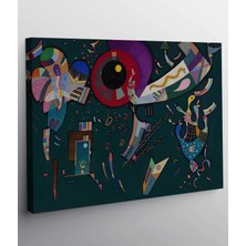 MonoStella Wassily Kandinsky Çemberin Çevresi Kanvas Tablo