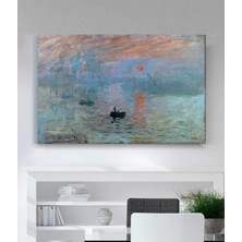 MonoStella Claude Monet -Impression Sunrise Kanvas Tablo