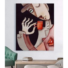 MonoStella Drink Coffee Kanvas Tablo