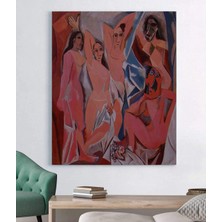 MonoStella Pablo Picasso Avignonun Hanımları Kanvas Tablo
