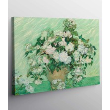MonoStella Vincent Van Gogh Çiçek Kanvas Tablo