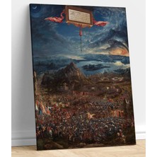 MonoStella Albrecht Altdorfer Büyük Iskender Issos Savaşı Kanvas Tablo