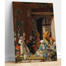 MonoStella John Frederick Lewis Inanç Duası Hastaları Kurtaracak Kanvas Tablo