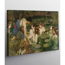 MonoStella John William Waterhouse-Hylas ve Periler Kanvas Tablo