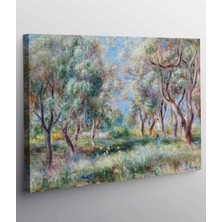 MonoStella Pierre Auguste Renoir Zeytin Ağacı Kanvas Tablo