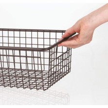 Go Dekor Çok Amaçlı Orta Boy Sepet – Siyah 41 x 23 x 13 cm