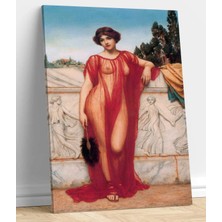 MonoStella John William Godward Athenais Kanvas Tablo