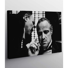 MonoStella The Godfather - Marlon Brando Kanvas Tablo