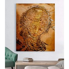 MonoStella Salvador Dali Raphaelesque Head Exploding Kanvas Tablo