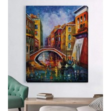 Stella Store Şehir ve Köprü Kanvas Tablo