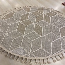 Eko Soho Sh 03 Bej 120 x 120 cm Yuvarlak