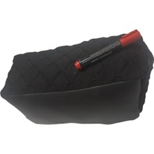 Tegin Chrysler Neon 2000-2005 Deri ve Kumaş Siyah Montajsız Cepli Kol Dayama