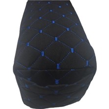 Tegin Chrysler Crossfire 2004 - 2008 Kumaş Mavi Desen Montajsız Cepli Kol Dayama