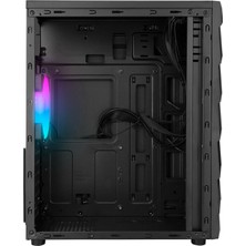 Rampage Arc-X Rgb Ledli Siyah Acrylic Panel 120MM Fanlı Gaming Atx Bilgisayar Kasası