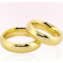 Harem Altın Sarı Bombeli Altın Alyans 5808