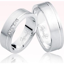 Harem Altın Beyaz Altın Alyans 1503-1