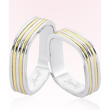 Harem Altın Kare Model Altın Alyans 2706