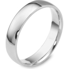 Harem Altın 4 mm Oval Klasik Alyans KLA14