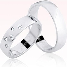 Harem Altın Beyaz Altın Alyans 1303-1