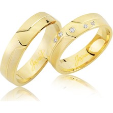 Harem Altın Sarı Altın Alyans 2604-3