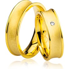 Harem Altın Sarı Altın Alyans 3004-1