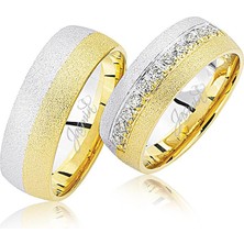 Harem Altın Bombeli Klasik Altın Alyans 1106