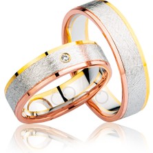 Harem Altın Üç Renk Alyans 2102