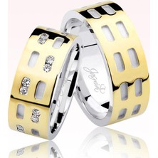 Harem Altın Taşlı Altın Alyans 0202-2