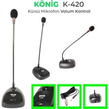 König K-420 Kürsü (Masa) Mikrofonu