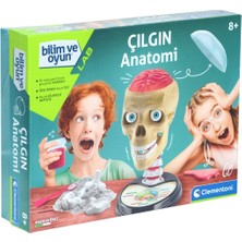Clementoni 64322 Çılgın Anatomi - Bilim ve Oyun / +7 Yaş