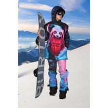 Snowsea Mr. Panda Kayak ve Snowboard Mont ve Pantolon Takımı SST1111