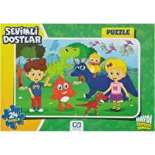 Ca Games Sevimli Dostlar 24 Parça Frame Puzzle CA.5121