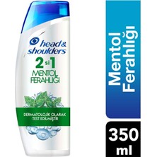 Head & Shoulders 2'si 1 Arada Şampuan Mentol Ferahlığı 350 ml