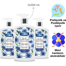 Deep Fresh Prebiyotik Nemlendirici Sıvı Sabun Mavi Kantaron 3 x 500 ml