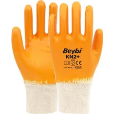 Beybi Kn2+(Plus) Nitril Eldiven Sarı NO10
