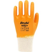 Beybi Kn2+(Plus) Nitril Eldiven Sarı NO10