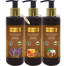 Naturix Doğal Propolis & Bal Özlü - Lavanta - Hindistan Cevizi 250 ml Nemlendirici El - Yüz - Vücut Kremi