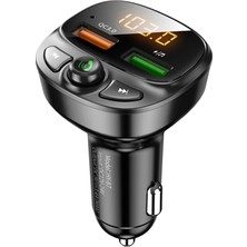 Oumo Qc 3.0 USB Şarj Cihazı Araba Fm Verici