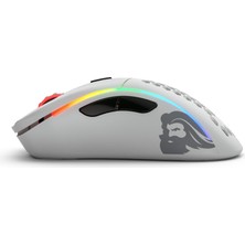 Glorious Model D Kablosuz Mat Beyaz RGB Oyuncu Mouse GLO-MS-DW-MW