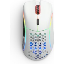 Glorious Model D Kablosuz Mat Beyaz RGB Oyuncu Mouse GLO-MS-DW-MW