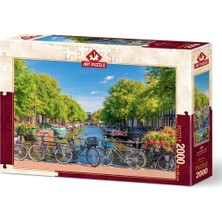 Art Puzzle Amsterdam Kanalı - 2000 Parça 5480