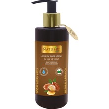 Naturix 2'li Yaz Seti Argan Yağlı Duş Jeli 400 ml Canlandırıcı Jel + Argan Oil El Yüz Vücut Kremi 250 ml